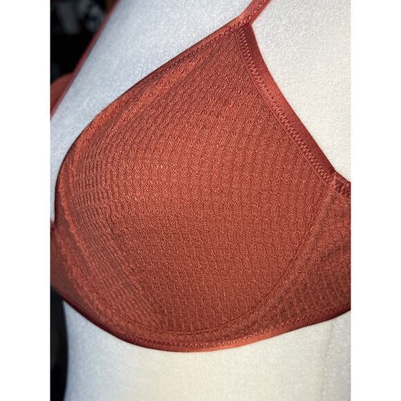 Free People One Of The Girls Balconette in Coral Warmstone size 32 DD underwire - Picture 3 of 5